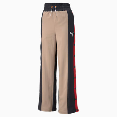 Diggins Breakaway Women's Basketball Pants, Puma Black-Urban Red, small-GBR