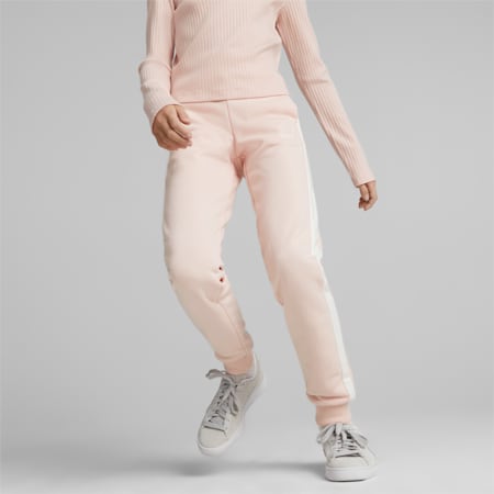Classics T7 Youth Track Pants, Rose Dust, small
