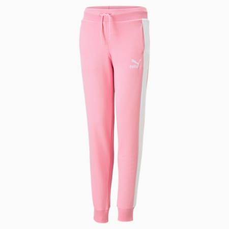 Classics T7 Youth Track Pants, PRISM PINK, small