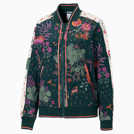 Puma cheap floral jacket