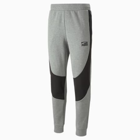 다임 팬츠/Dime Pant, Medium Gray Heather-PUMA Black, small-KOR