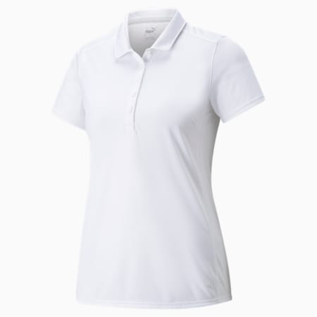 Gamer Women's Golf Polo Shirt, Bright White, small