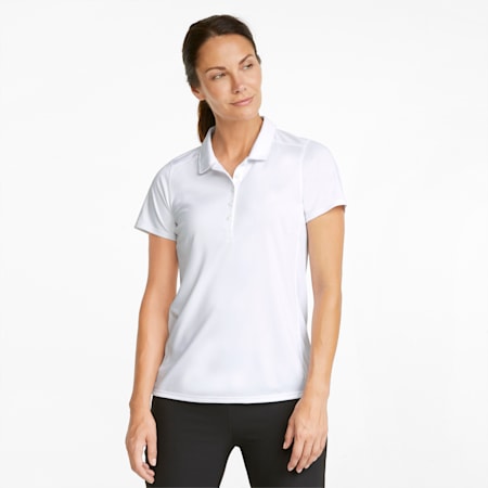 Polo de golf Gamer Femme, Bright White, small