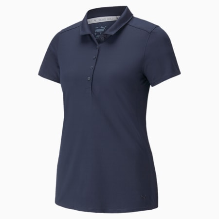 Gamer Damen Golf Poloshirt, Navy Blazer, small