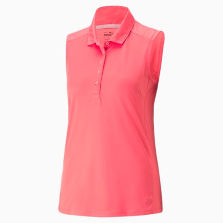 Gamer Sleeveless Women's Golf Polo Shirt, Loveable, small