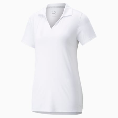 CLOUDSPUN Coast Women's Golf Polo, Bright White, small