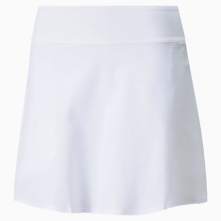 PWRSHAPE Solid Women's Golf Skirt, Bright White, small-SEA