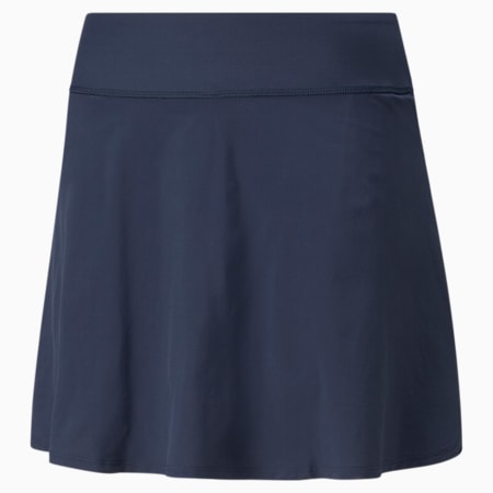 PWRSHAPE Solid Women's Golf Skirt, Navy Blazer, small