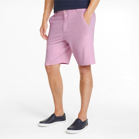 PUMA x ARNOLD PALMER Latrobe Men's Golf Shorts, Pale Pink, small