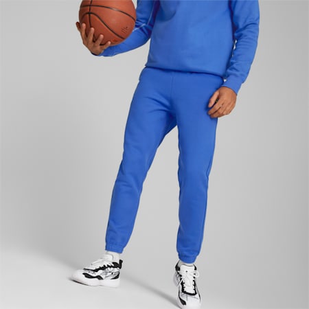 Pivot EMB Men's Basketball Sweatpants, Royal Sapphire, small