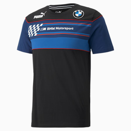 BMW M Motorsport SDS Herren T-Shirt, Cotton Black, small