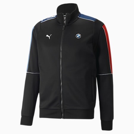 เสื้อแจ็กเก็ตกีฬาผู้ชาย BMW M Motorsport T7, Puma Black-M color, small-THA