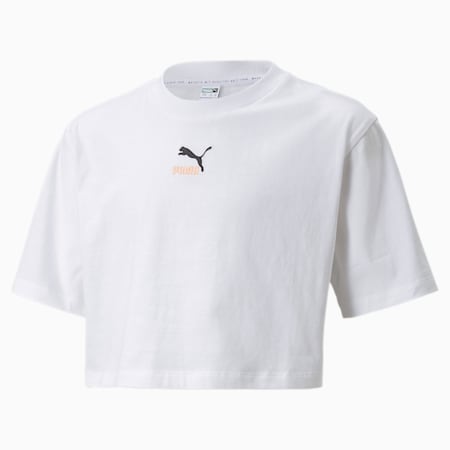 Camiseta corta GRL JR, Puma White, pequeño