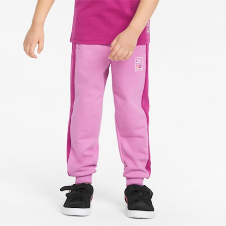 und Fitnesskleidung Sweatshirts Damen Bekleidung Sport- Training PUMA X SMILEYWORLD T7 Kinder Trainingsjacke in Pink 