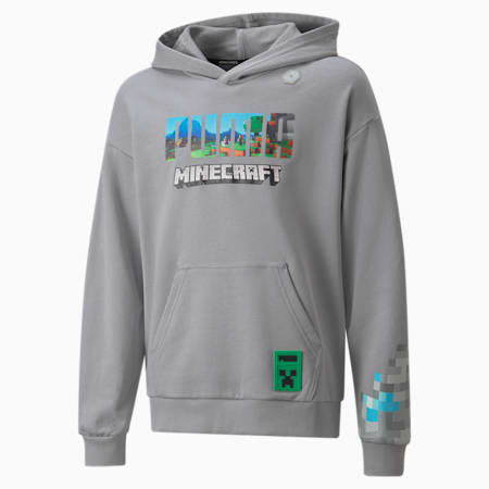 PUMA x MINECRAFT Youth Hoodie, Griffin, small
