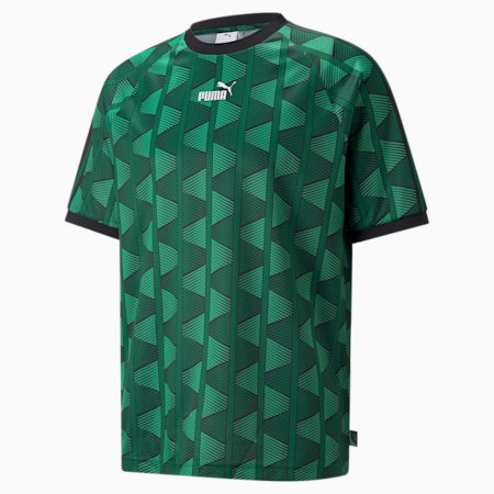 T-Shirt The NeverWorn Pattern Homme, Verdant Green-AOP, small