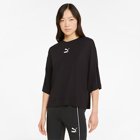 Classics Splitside Women's Tee, Puma Black, small-SEA