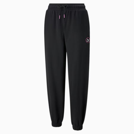 SWxP Women's Sweatpants, Puma Black, small-SEA