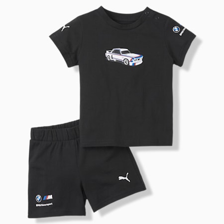 BMW M Motorsport Babies' Set, Cotton Black, small