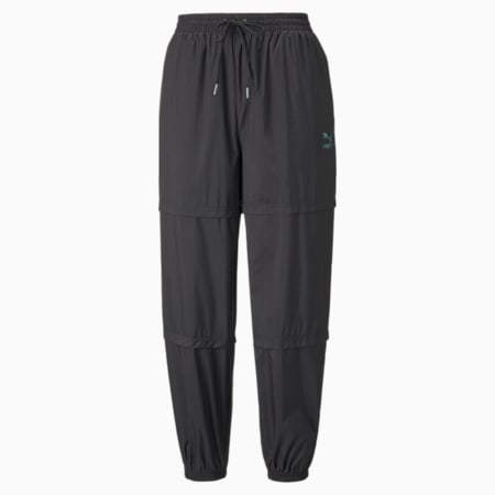 Crystal Galaxy Woven Women's Pants, Puma Black, small-PHL