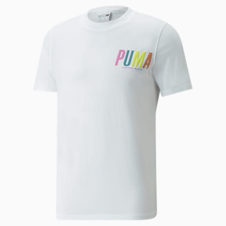 SWxP Graphic Men's  T-shirt, Puma White, small-IND