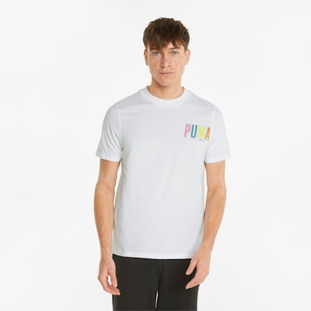 SWxP Graphic Men's Tee, Puma White, small-SEA