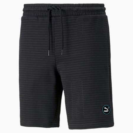 SWxP Printed Men's Shorts, Puma Black-Phantom Black, small-PHL
