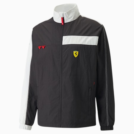 Scuderia Ferrari Race Statement Men's Jacket, Puma Black, small-GBR