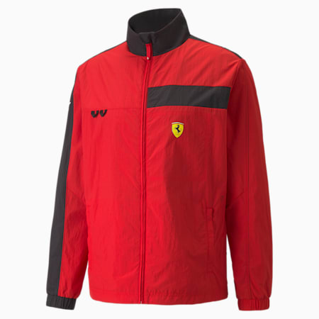 Scuderia Ferrari Race Statement Men's Jacket, Rosso Corsa, small