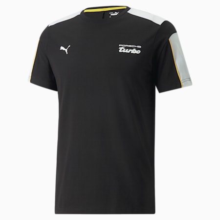 Porsche Legacy T7 T-shirt voor heren, Puma Black, small
