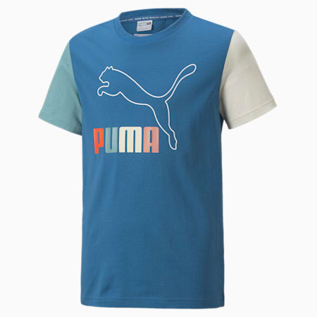 Classics Story Youth Tee, Vallarta Blue-gofor, small-PHL
