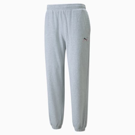 RE:Collection Relaxed Men's Pants, Light Gray Heather, small