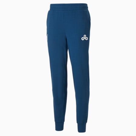 Pantalones de e-sports para hombre PUMA x CLOUD9 Essentials, Sailing Blue, small