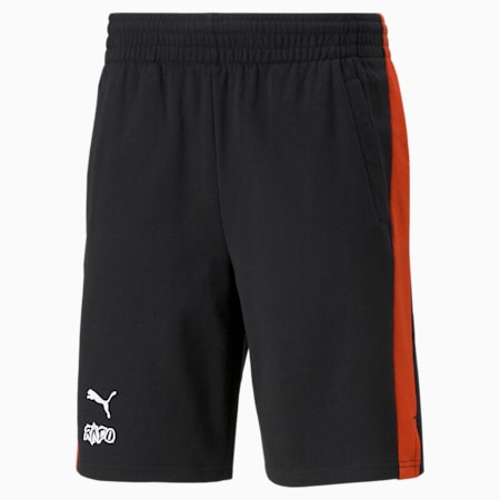 RKDO Men's Esports Sweat Shorts, Puma Black, small