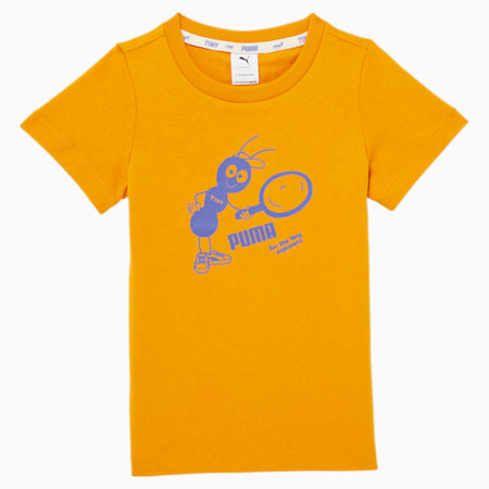 Camiseta PUMA x TINYCOTTONS para niños, Sunflower, pequeño