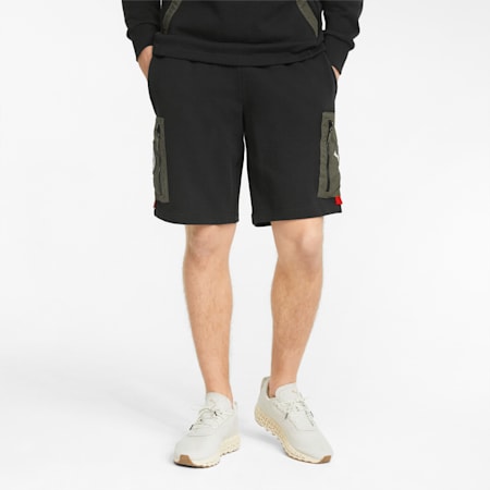 Porsche Legacy Statement Men's Shorts, Puma Black, small-PHL