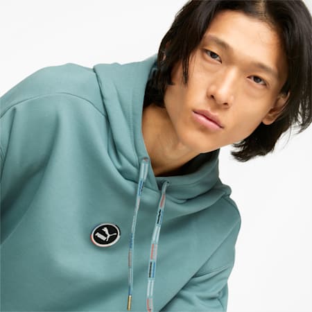 T7 GO FOR Hoodie, Mineral Blue, small-SEA