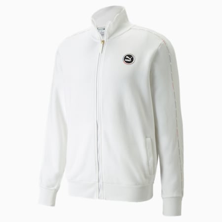 T7 GO FOR Track Jacket, Puma White, small
