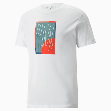 T7 GO FOR Graphic Tee, Puma White, small-SEA