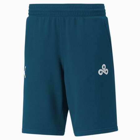 PUMA x CLOUD9 Essentials Men's Esports Sweat Shorts, Sailing Blue, small