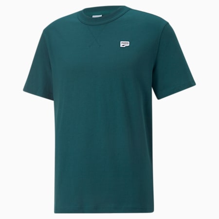 Downtown Men's Relaxed Fit T-Shirt, Varsity Green, small-IND