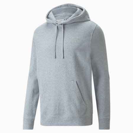 RE:collection Men's Hoodie, Light Gray Heather, small