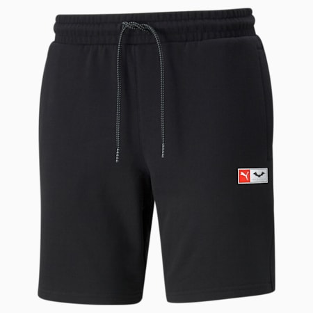 PUMA x BATMAN Men's Shorts, Puma Black, small-PHL