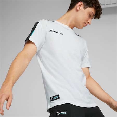 T-shirt Mercedes-AMG Petronas Motorsport Formula One MT7 Homme, Puma White, small-DFA