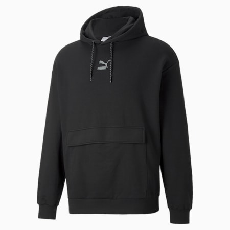 Oversized hoodie voor heren, Puma Black, small