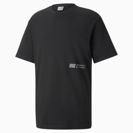 Graphic Herren-T-Shirt, Puma Black, small