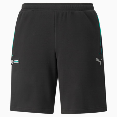 Mercedes-AMG Petronas Nightride Men's Shorts, Puma Black, small
