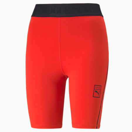 PUMA x VOGUE Women's Tight Shorts, Fiery Red, small