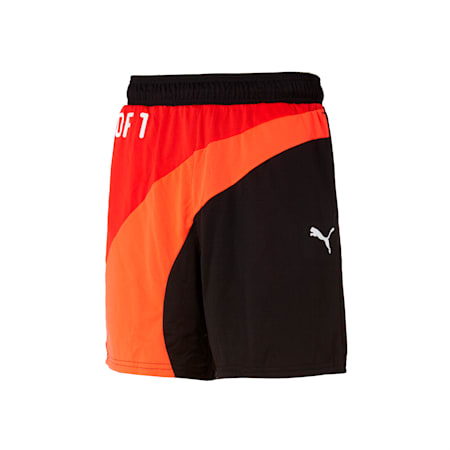 One of One Flare Men's Basketball Shorts, Puma Black, small-AUS