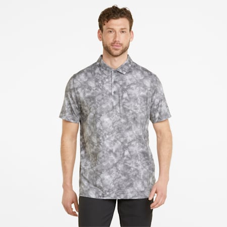 Mattr Stone Golf Polo Shirt Men, QUIET SHADE-High Rise, small-SEA
